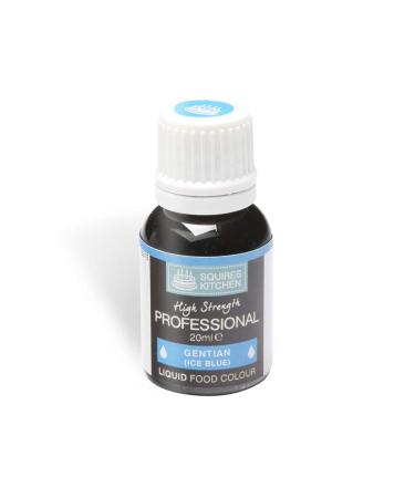 Squires Kitchen Professional Food Colour Liquid - Gentian Ice Blue 20ml