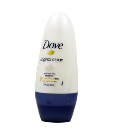 Dove Original Clean Roll On Deodorant Aluminum Free All Day Odor Protection 4-Pack 1.7 FL Oz Each 4 Bottles Body Deodorant - Buy Online on GoSupps.com