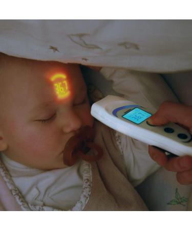 TECNIMED VISIOFOCUS 06400 - Contactless Infrared Medical Thermometer for All Ages - Made in Italy - Accurate Forehead Temperature Measurement - Buy Online on GoSupps.com