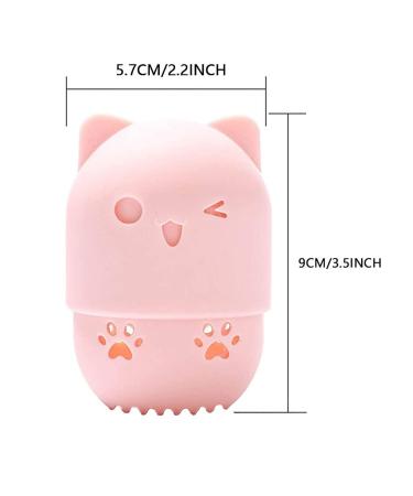 Buy Awyy 2-Piece Sponge Beauty Holder & Makeup Blender Bracket - Ideal Makeup Sponge Storage for Travel (Pink & Blue) - Buy Online on GoSupps.com