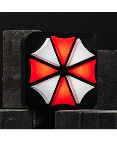 Numskull Resident Evil Umbrella Corp 3D Lamp Wall Light - Official Capcom Merchandise for Gaming Ambiance in Bedroom, Study, or Office - Buy Online on GoSupps.com