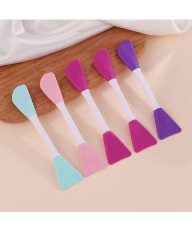 Beauty Tool Double-ended Silicone Face Mask Brush Nice for Facial Pore Cleaner B Pink - Buy Online on GoSupps.com