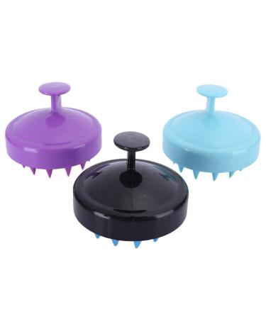 Stress Relieving Scalp Massager - Anti-Slip Soft Silicone Brush for Neck & Scalp Massage | International Shipping - Buy Online on GoSupps.com