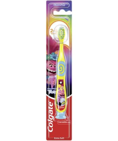 Colgate Kids Toothbrush for Ages 2-6 - Extra Gentle Manual Toothbrush with Suction Cup (Pack of 3) - Buy Online on GoSupps.com