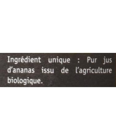 Vitabio - 100% Pur Jus - Pineapple 50 cl - PACK of 6 - ORGANIC - Buy Online on GoSupps.com