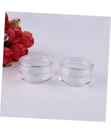 Beavorty Travel Bottles - 50pcs Small Round Jars for Glitter & Cosmetics | Perfect for Travel - Buy Online on GoSupps.com