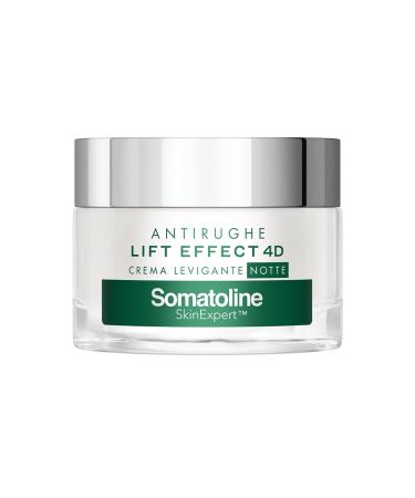 Somatoline SkinExpert Lift Effect 4D smoothing night face cream facial care for women antiaging with hyaluronic acid 50 ml