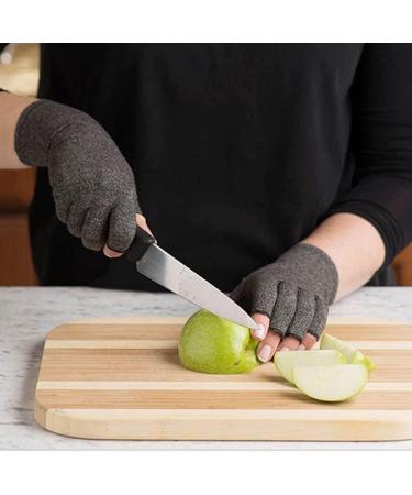 Compression Gloves Comfortable Non Slip Arthritis Gloves 2 Pair Fingerless Gloves for Carpal Tunnel Wrist Support Rheumatoid Osteoarthritis Pain Relief Computer Typing (Color : M) - Buy Online on GoSupps.com