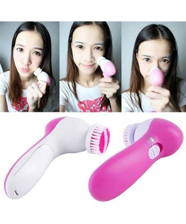 Face Brush gLoaSublim 5 in 1 Multifunction Electric Face Facial Cleansing Cleanser Brush Massager Tool - Buy Online on GoSupps.com