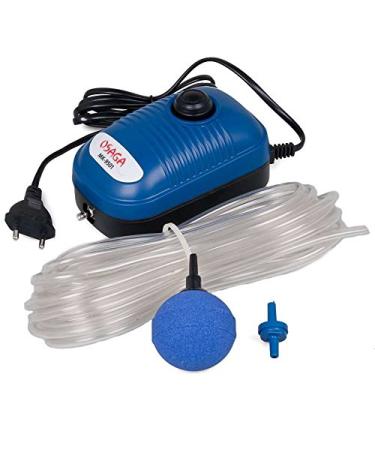 OSAGA MK series pond and aquarium aerator - set with adjustable air pump complete set (SET MK-9501)
