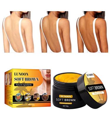 MXNSLWA Tanning Gel  Intensive Brown Tanning Accelerator Cream Achieve a Natural Tan Skin  Carrot Oil Tanning Gel Tan Accelerator for Sunbeds & Outdoor Sun 50g