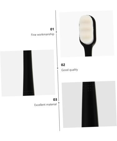 Buy Minkissy 6-Piece Toothbrush Protector Set Soft Charcoal Bristles for Adults & Kids | International Shipping Available - Buy Online on GoSupps.com