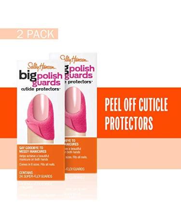 Sally Hansen Big Polish Guards Cuticle Protectors 24 Count - Pack of 2 - Buy Online on GoSupps.com