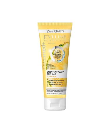 Eveline Cosmetics Facemed Enzymatic Peeling Scrub Pineapple 75 ml