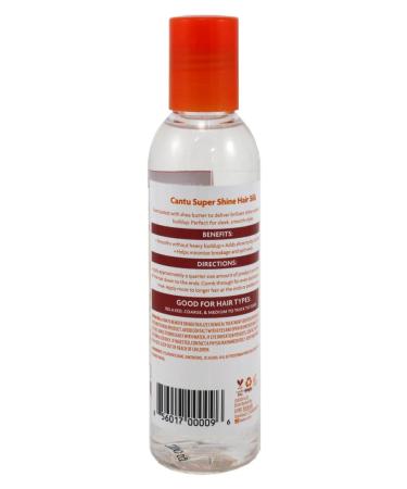 Cantu Shea Butter Super Shine Hair Silk 6 fl oz - Nourishing Shine & Moisture - Buy Online on GoSupps.com