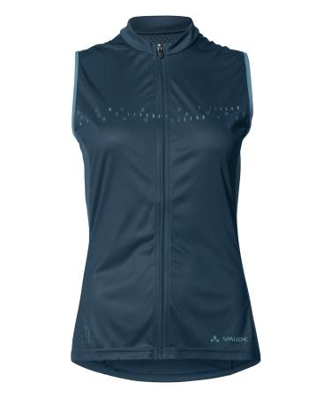 VAUDE Women's Posta Fz Tricot Sl T-Shirt 42 Dark Sea Uni