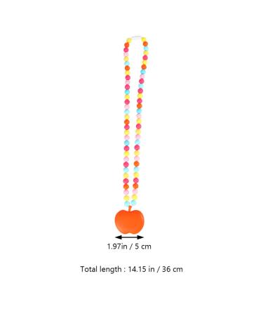 Healifty Silicone Baby Teether Chain Necklace Toy - Colorful & Chewable (3pcs) - Buy Online on GoSupps.com