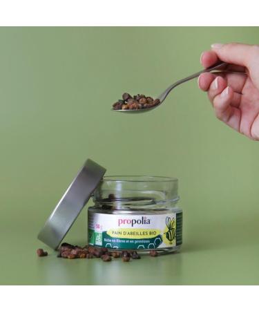 PROPOLIA - Organic - Bee bread - 100% fermented pollen - Immune system Digestion and Vitality - 50g - Buy Online on GoSupps.com