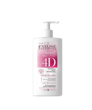 Eveline White Prestige 4D Intimate Daily Bleaching Gel 250ml - Best Skin Brightening Solution for Intimate Areas | Shop Internationally - Buy Online on GoSupps.com