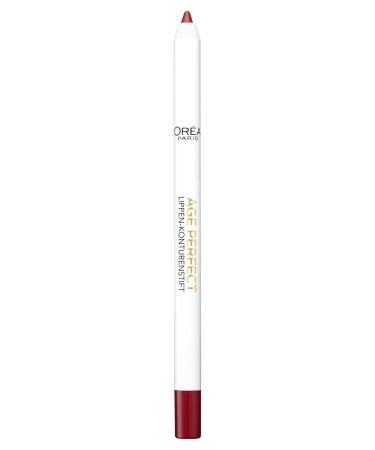 L'Or al Paris Age Perfect Lip Contour Pencil No. 394 Flaming Carmin | Strong Red Lip Liner | 1.2g - Buy Online Worldwide - Buy Online on GoSupps.com