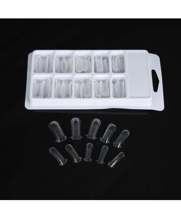 500pcs Full Cover Nail Forms - Clear Nail Extension Tool for Quick & Easy Nail Art - Buy Online on GoSupps.com