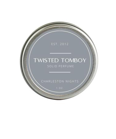 Solid Perfume - Fragrant Orange Blossom Rich Coffee Notes Sweet Jasmine Bitter Almond Sweet Licorice Vanilla Cedarwood Cashmere Wood Blend (Charleston Nights)