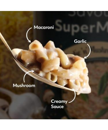 The Protein Works Savoury SuperMeals Vegan & High Protein Garlic 'n' Mushroom Mac 900g - 10 Meals - Buy Online on GoSupps.com
