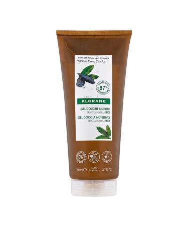 Klorane Nourishing Shower Gel With Cupua u Organic Tonka Bean 200ml
