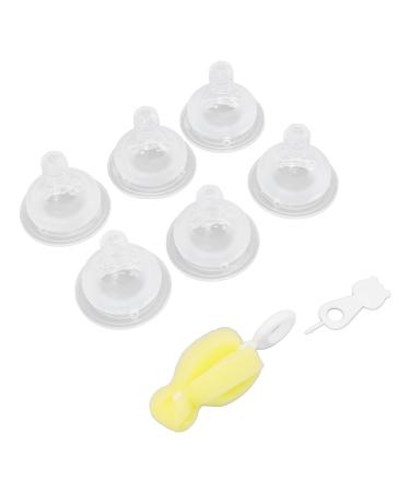 Silicone pacifier integrated snack pacifier design with wide mouth for infant feeding