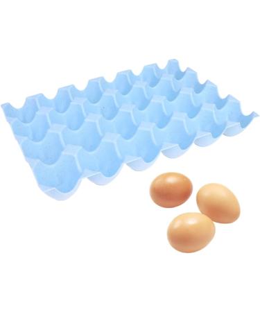 Uonlytech 3pcs Egg Container Egg Holder Organizer Recyclable Egg Deviled Egg Holder Egg Carrier Wheat Egg Rack - Buy Online on GoSupps.com