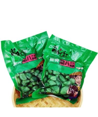 Jade Laba Garlic 250G/ bag Shandong specialty vinegar bubble vegetable pickles sweet and sour garlic instant snacks side dishes seasonings fresh Laba garlic Preserved garlic (1bag)