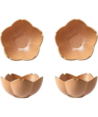Fruit Bowl Snack Containers Soy Sauce Set Flower Shape Ceramic Appetizer Plate Dipping Bowl Mini Condiment Bowl Soy Sauce Vinegar Snack Salad Olive Oil Breakfast Bowls (Color : D) (A) - Buy Online on GoSupps.com