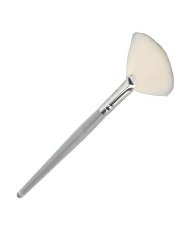 Buy Face Mask Fan Brush - Transparent Handle Flat Cosmetic Brush for Beauty Salon - Buy Online on GoSupps.com