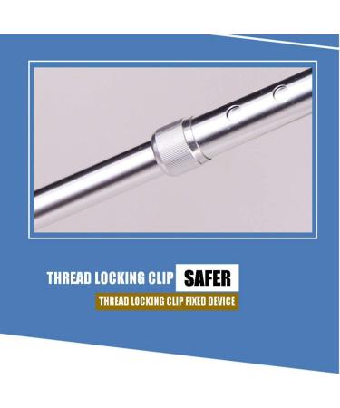 Crutch Aluminum Alloy Elbow Crutches Walking Aids Sprains of Lower Limbs Use by Fractured People White (White) Selfless dedication - Buy Online on GoSupps.com