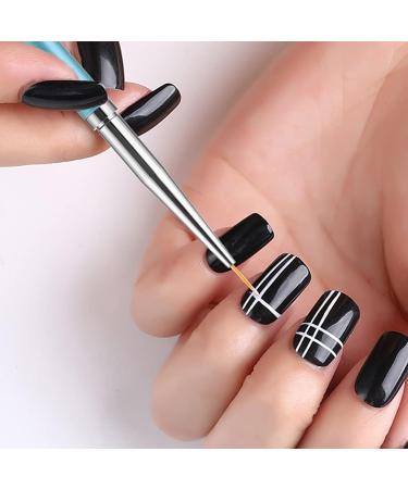 Shop Minkissy 3-Piece Nail Art Pen Set - DIY Manicure Brushes for Perfect Nail Designs | International Shipping - Buy Online on GoSupps.com