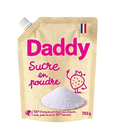 DADDY – Kraft Powdered Sugar Pack 750 g – Pack of 4 – Sold as a Set