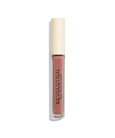 Makeup Revolution - Nudes Collection Metallic Gloss - Skinny Dip