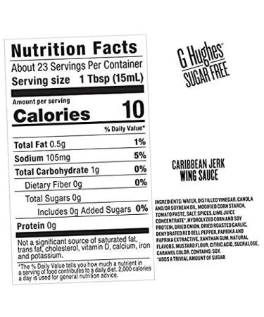 Caribbean Jerk Wing Sauce (3 pack) | Sugar-Free & Gluten-Free with Island Flavors | Low Carb, Vegan, Low Fat | Perfect for Reduced Sugar & Keto Lifestyles - Buy Online on GoSupps.com