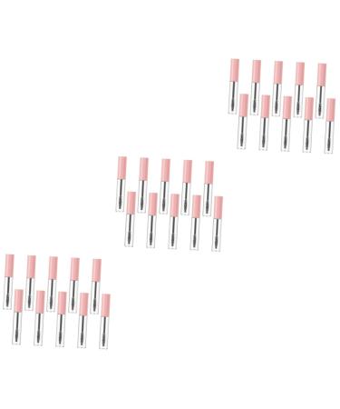 HAPINARY 30 Pcs Mascara Empty Tube Clear Gloss Lip Gloss Mini Lipsticks Lipgloss Mascara Tubes Plastic