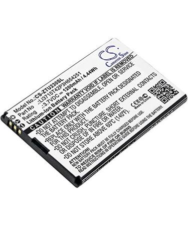 Replacement Battery for Vodafone 945 - 1200mAh/3.7V Compatible with Li3711T42P3h654246 Li3715T42P3H654251 - Buy Online on GoSupps.com