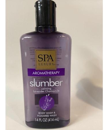 Spa Luxury Aromatherapy Body Wash (Calming Lavender Chamomile) New Size (14 oz)