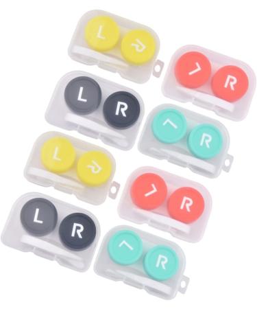 Homsfou 8er Box Tweezers - Travel Case for Contact Lens Removal & Storage | Easy Adjust Lens Holder Tool - Buy Online on GoSupps.com