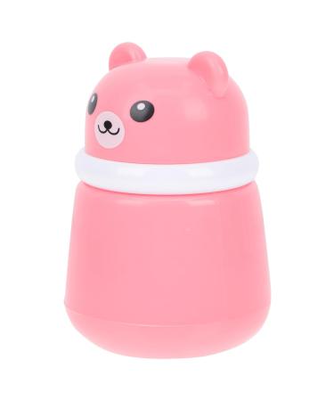 minkissy Bo te de Poudre pour Gar on Fille Petit Ours Dessin Anim tui Houppette Vide tui Joli pour Application Facile