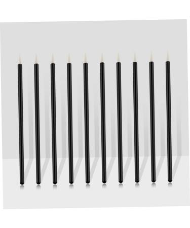 Mikinona 100pcs Eye Makeup Tools Cosmetics Brush 10X0.5X0.5cm White - Buy Online on GoSupps.com