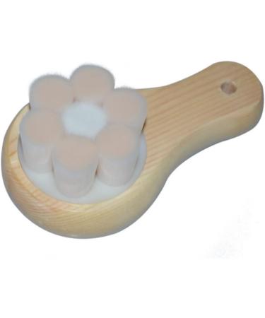 Didiseaon 1pc Facial Exfoliating Brush Facial Cleaning Brush Handheld Face Cleansing Brush Wood Face Brush Face Scrubber for Women Soft Bristle Face Brush Cleaning Pad Body Bamboo - Buy Online on GoSupps.com
