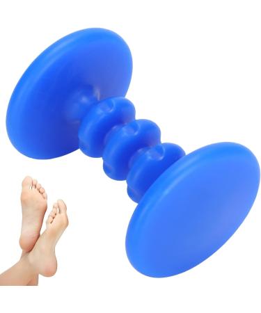 Verdant Touch Foot Massage Roller - Manual Pain Relief & Muscle Relaxer for Elderly | Blue | International Shipping Available - Buy Online on GoSupps.com