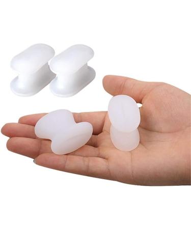 4-Piece Toe Spreader & Separator | Hallux Valgus Correction Gel | Ideal for Foot Comfort - International Shipping Available - Buy Online on GoSupps.com