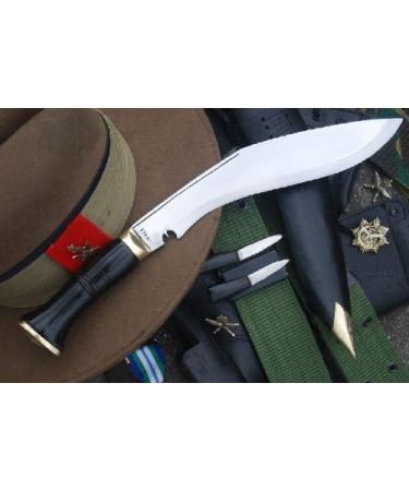 Authentic Service No.1 Kukri - British Gurkha Army Issue Khukuri Knife - Hand Forged Blade in Nepal - Buy Online on GoSupps.com