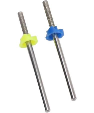 Polishing Heads Tungsten Steel Nail Drill Bits Set 2 Pieces Carbide Nail Buffer Drill Bit with for Nail Grinding Cleaning for Artificial Nail Removal - Buy Online on GoSupps.com