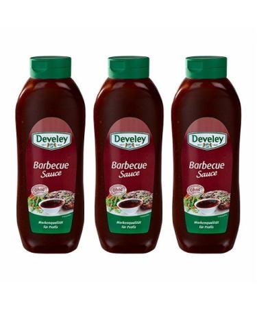 Develey Senf & Feinkost GmbH Develey 3-pack of 875ml BBQ sauces
